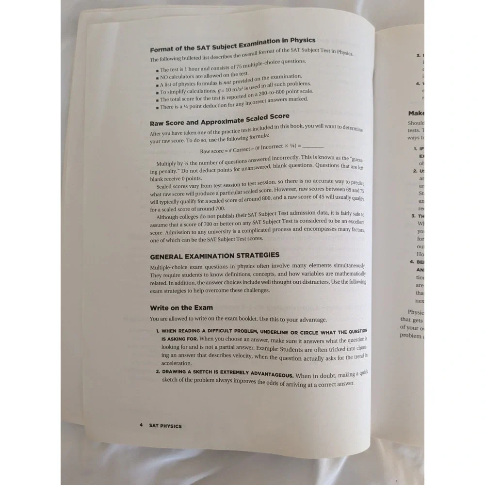 Barron's SAT Subject Test: Physics